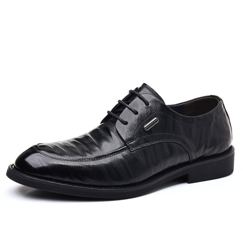 LUOMAIKE Sheepskin Dress Shoes Men's