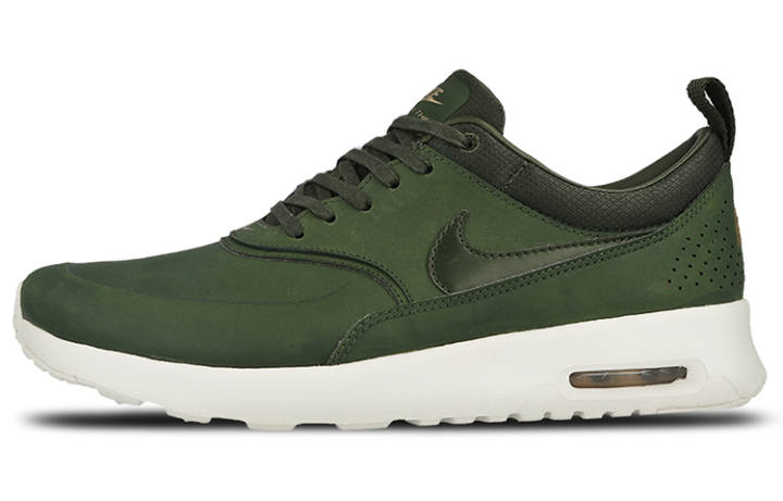 Nike Nike Air Max Thea Leather Low top Casual Shoes Women's Green