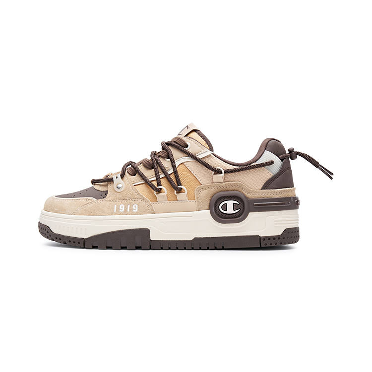 Champion Headphone Shoes Low top Skateboard Shoes Men's Sesame Brown/Baroque Brown