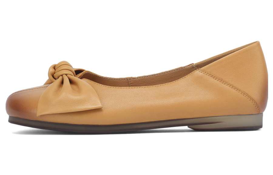 OCCAMAN Top Grain Cow Leather Casual Shoes Women's