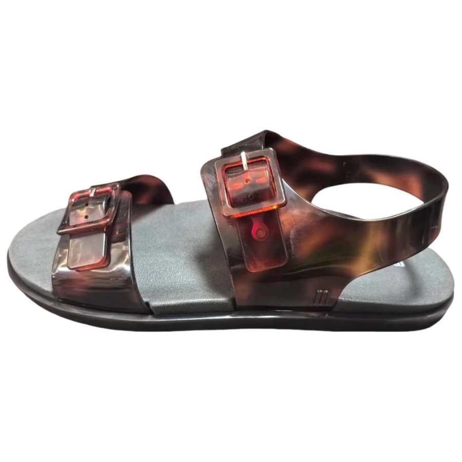 Melissa MELISSA Plastic One Strap Sandals Women's Black