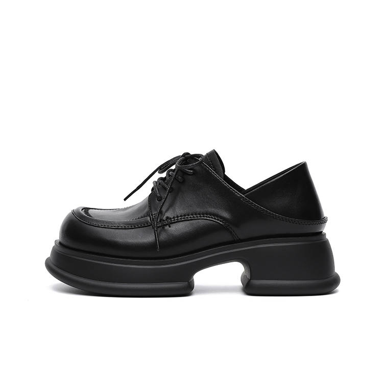MASOOMAKE MASOOMAKE Cow Split Leather Loafers 5.3cm Women's