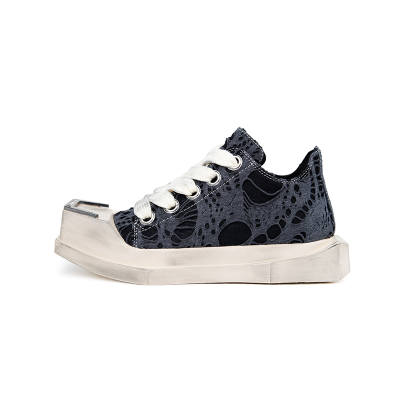 ANCIENT FOSSIL Low top Skateboard Shoes Unisex Black