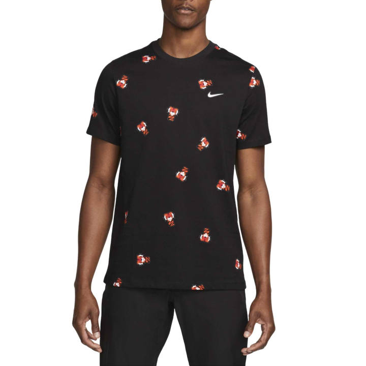Nike Nike Tiger Woods T Shirts Men's Black Crew Neck
