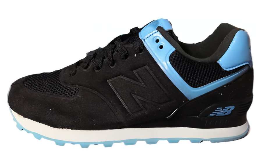 New Balance New Balance NB 574 Abrasion Resistant Casual Shoes Men's Blue Black