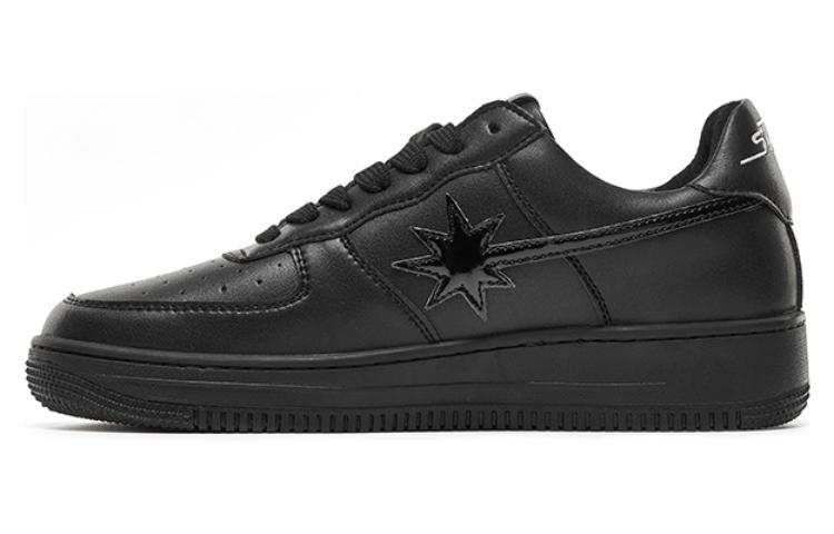 Starwalk Soldier Low top Skateboard Shoes Unisex Black