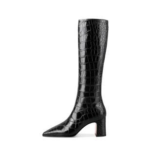 HAOYASENNU Knee high Boots 7cm Women's