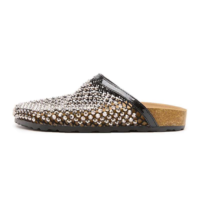 WESTLINK WESTLINK Cut Out Woven Closed Toe Slippers Women's