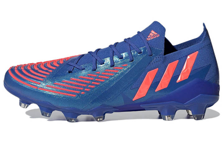 Adidas Adidas Unisex Predator Edge.1 Low HG/AG Outdoor Boot 'Blue Orange'