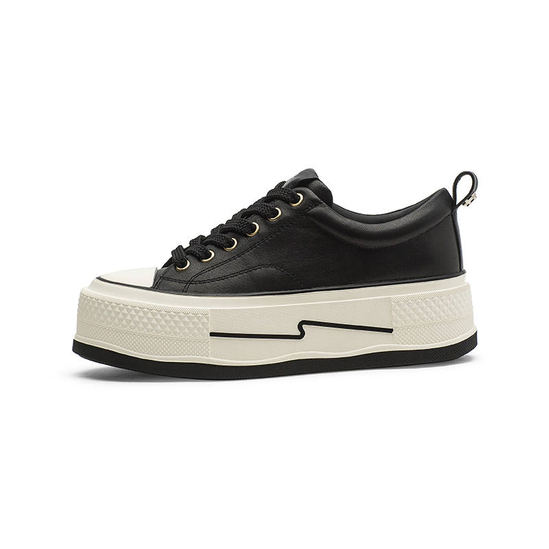 Coup De Foudre Cow Leather Slip Resistant Slip Resistant Low top Skateboard Shoes Women's