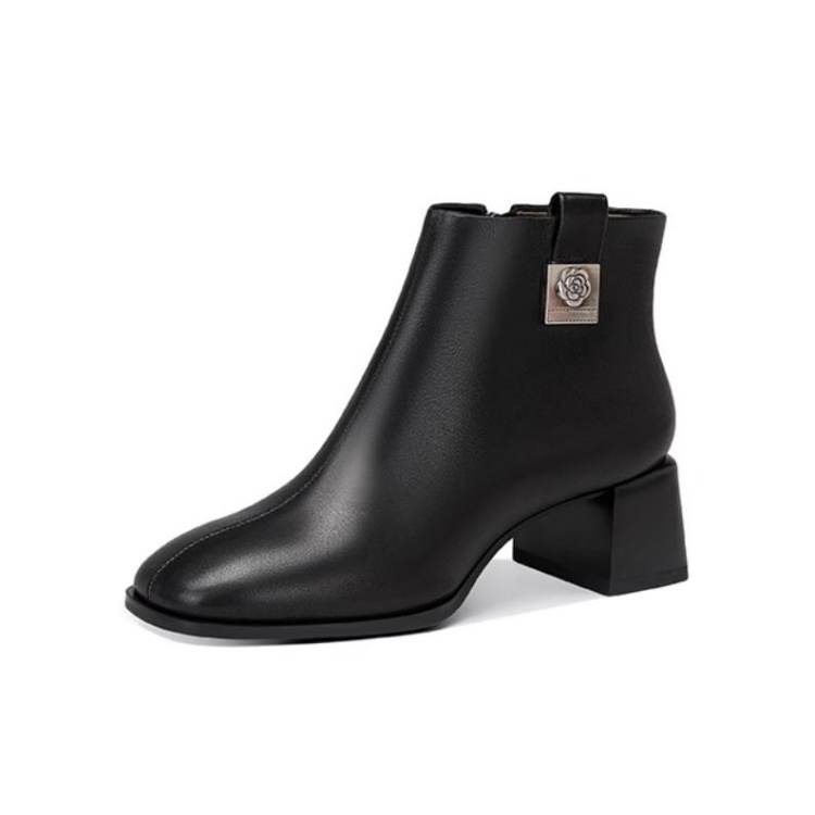 JESSICA SOPHIA Sheepskin Ankle Boots Women's