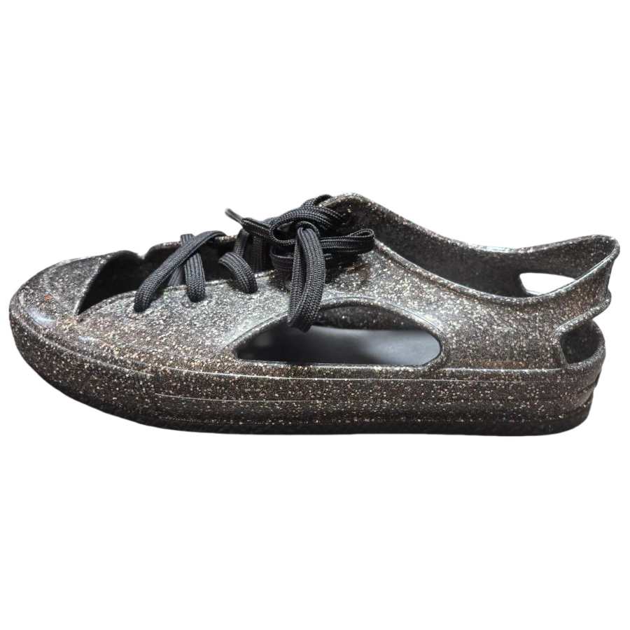 MELISSA Minimalist Fashion River Trekking Shoes Women's Shimmery Black