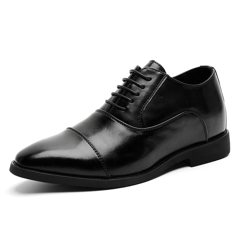 JETRAM JETRAM Height 7 Cm Microfiber Leather Casual Shoes Men's
