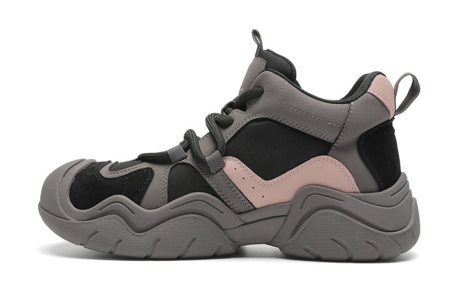 EBLAN Synthetic Leather Comfortable Slip Resistant Abrasion Resistant Slip Resistant Abrasion Resistant Mid top