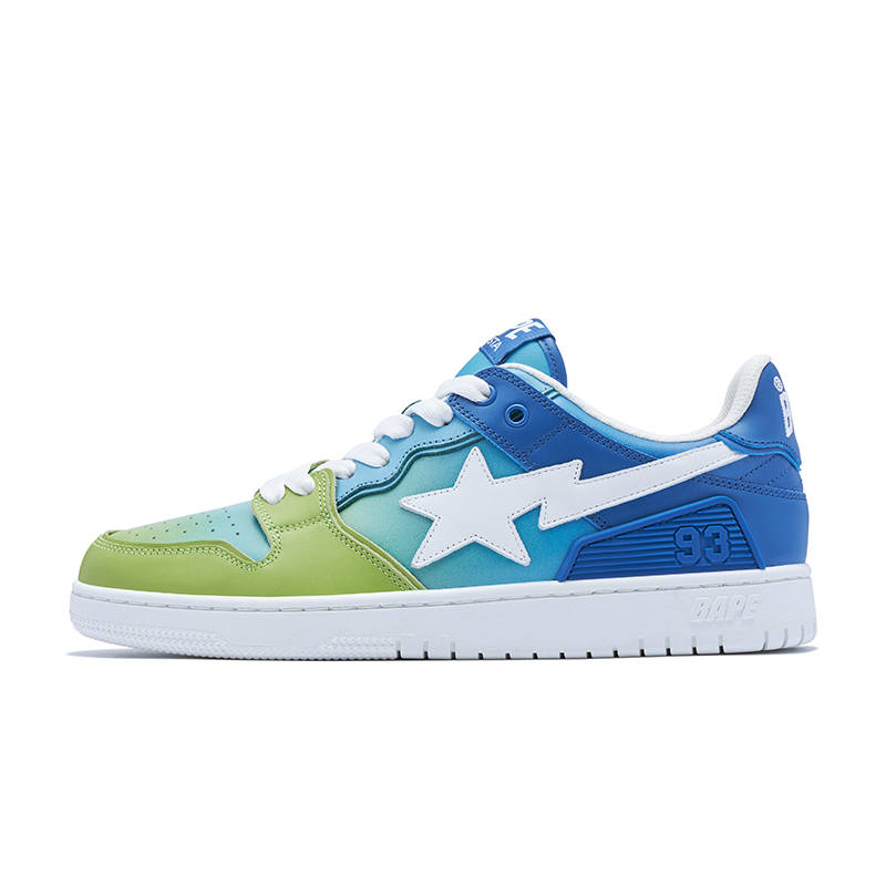 A BATHING APE A BATHING APE® Bape SK8 Logo-patch Sneakers