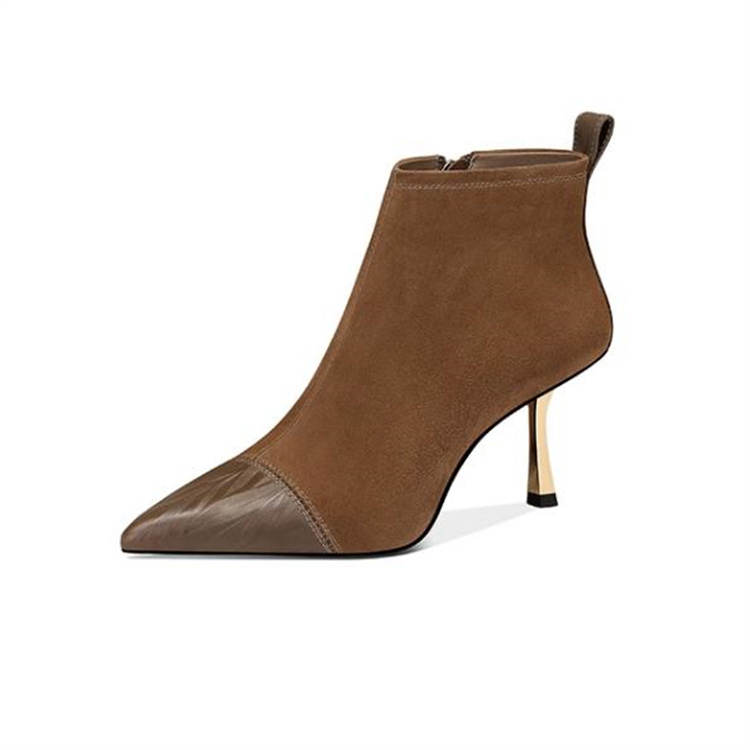 JESSICA SOPHIA Cow Leather, Ankle Boots 7cm Women's