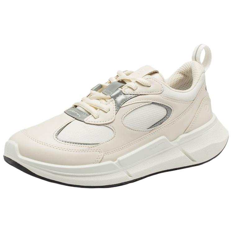 Ecco Biom 2.2 Cushioning Breathable Rebound Low top Casual Running Shoes Women's Ice White 830903