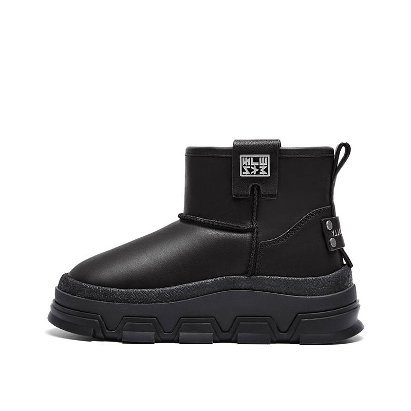 CHERYKALLY Horse Leather Thermal Waterproof Abrasion Resistant Height Increasing