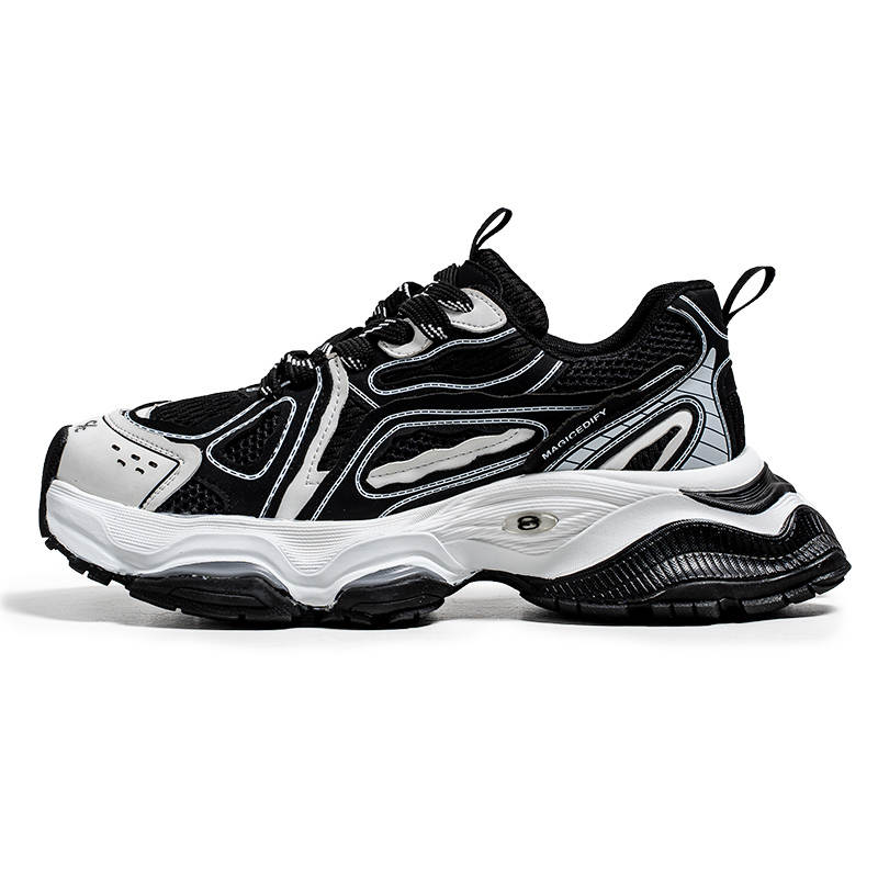 Colorful Creations Mesh Low top Chunky Sneakers Men's