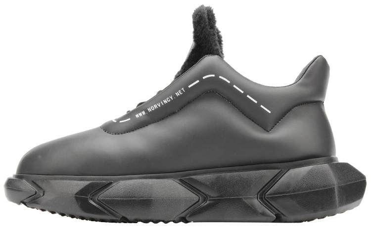 NORVINCY Snow Boots Unisex Black