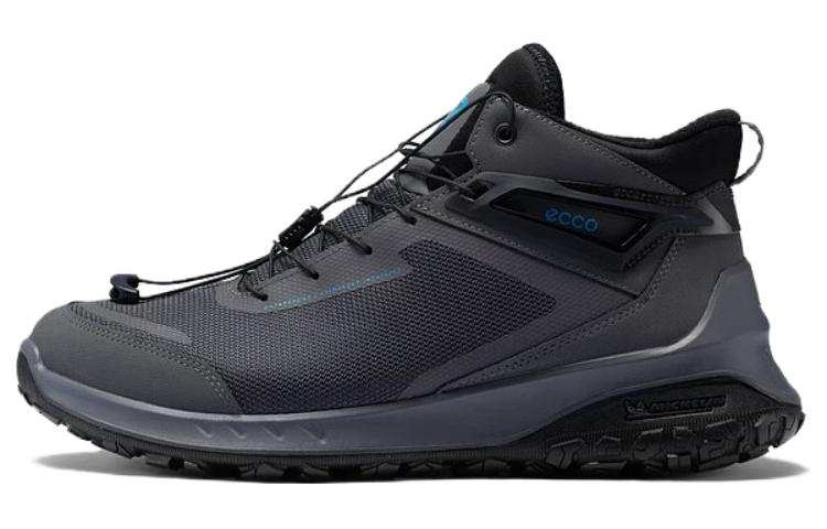 Ecco Otu Collection Breathable Low top Casual Shoes Men's Magnet Gray