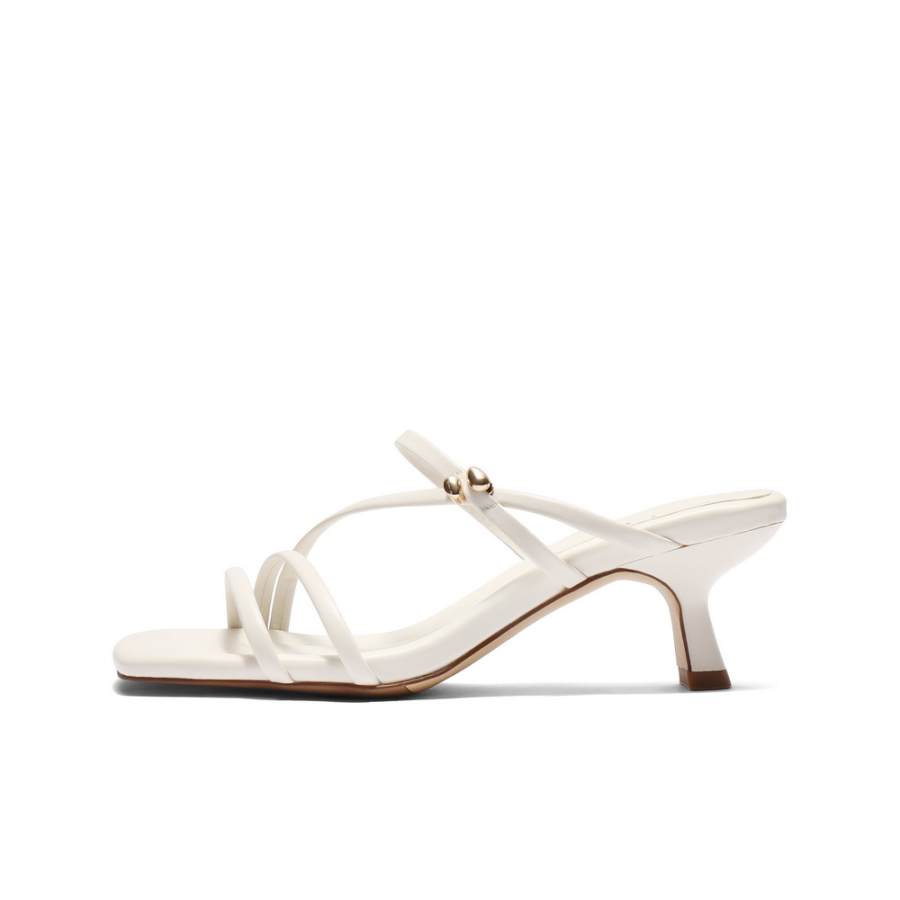 BELLE Slide Slippers Women's Coffee, Beige