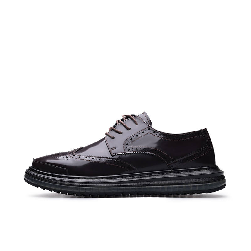 PARDASAUL PARDASAUL Cow Split Leather Casual Shoes Men's Brown