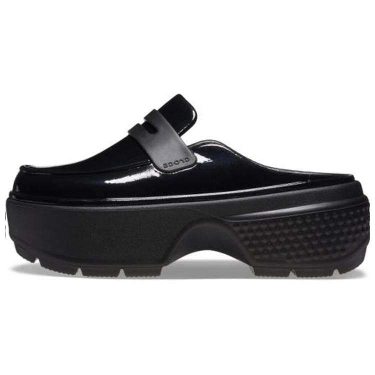Crocs Crocs Stomp No Special Function Closed Toe Slippers Unisex Black