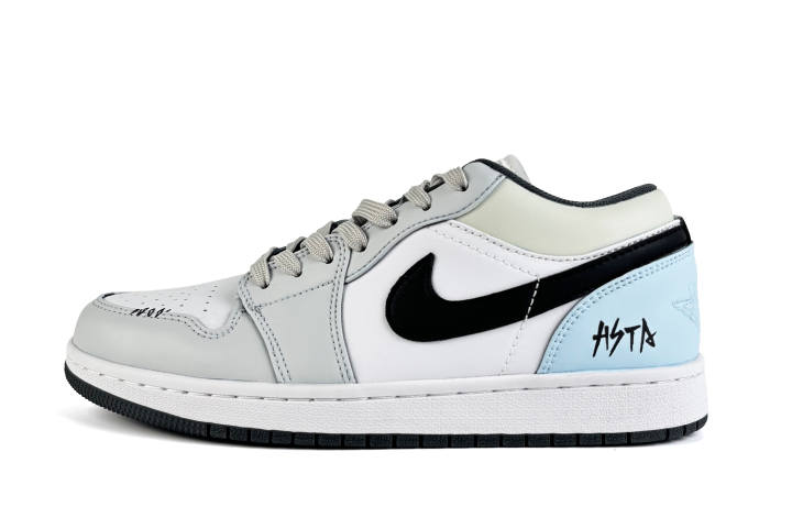 Jordan Jordan Air Jordan 1 Laimofang Box, Misty Island Breeze, Trendy, Versatile, Minimalist Style, Classic Comfortable