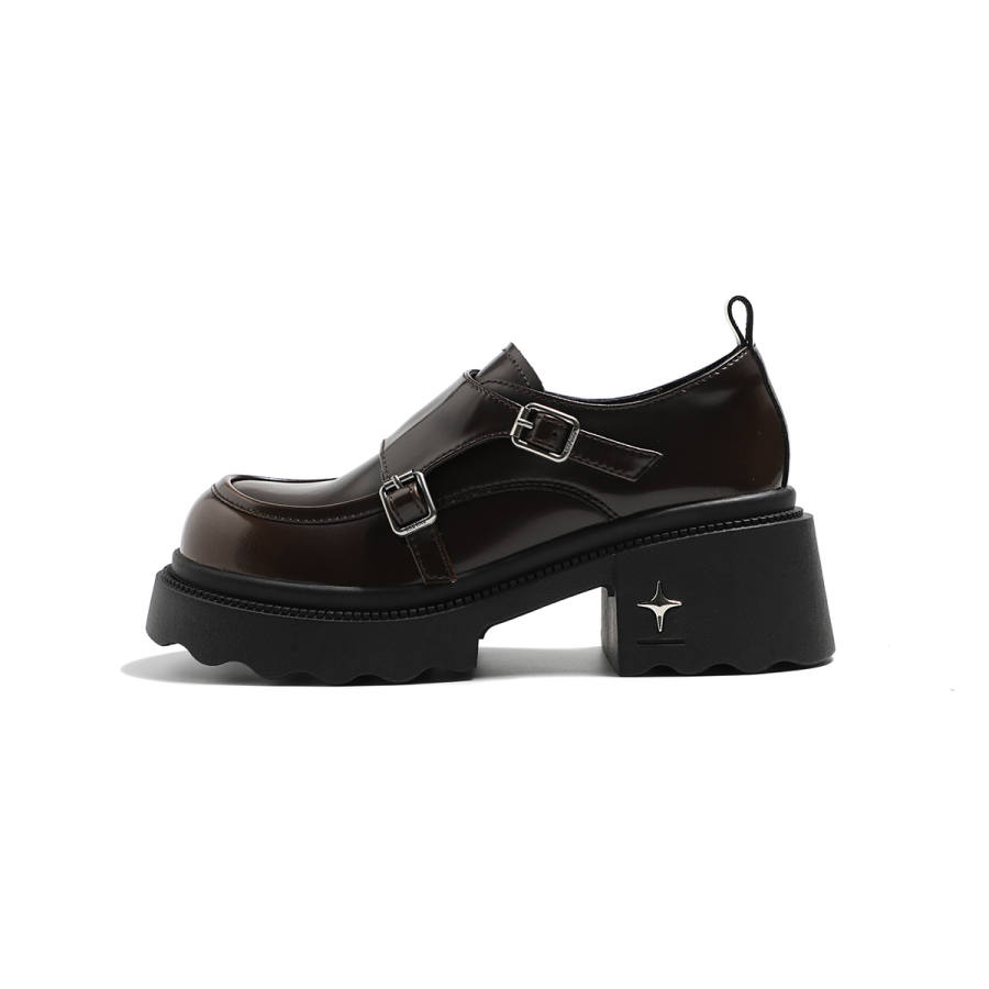 MIS. DANNY British Style Small Leather Shoes Loafers Women's