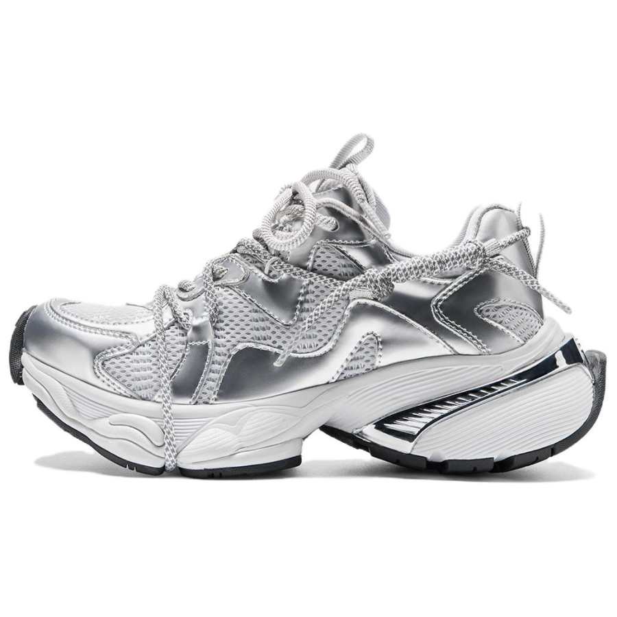 NUTTINESS Textile, Cow Leather Height Increasing Lightweight Height Increasing Lightweight Low top Chunky Sneakers