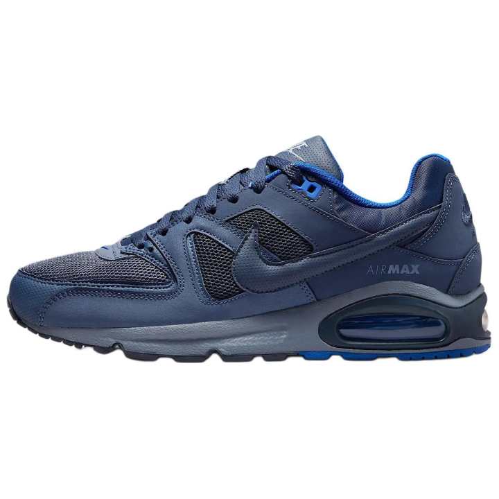 Nike Nike Air Max Command Comfortable Low top Casual Running Shoes Men's Blue
