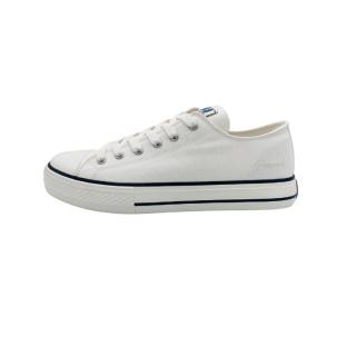 QIANJIN Low top Canvas Shoes Men's Ecru