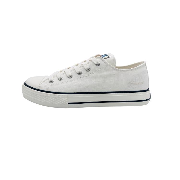 QIANJIN Low top Canvas Shoes Men's Ecru