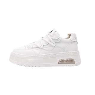 ZUOSAISI Abrasion Resistant Breathable Low top Casual Shoes Men's White