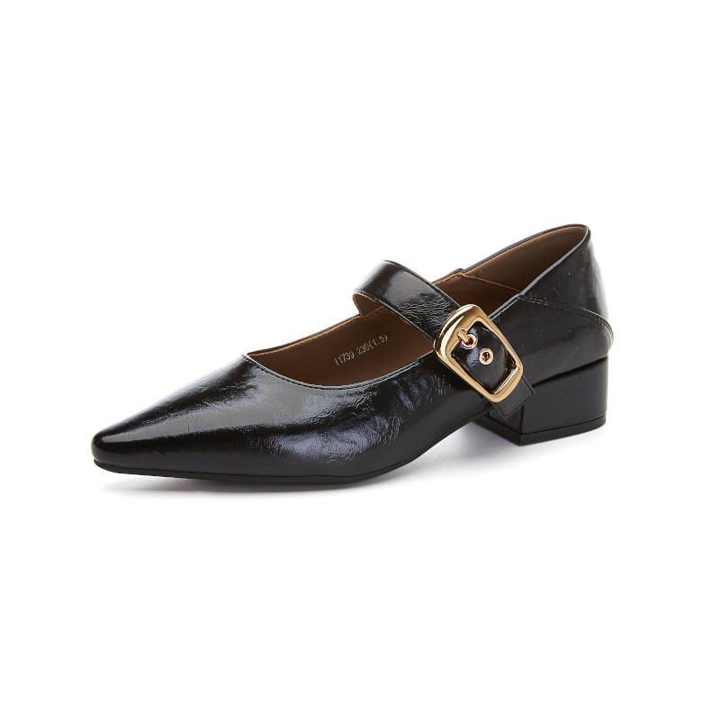 YOUYUSHI Chunky Heel Mary Jane Shoes Women's