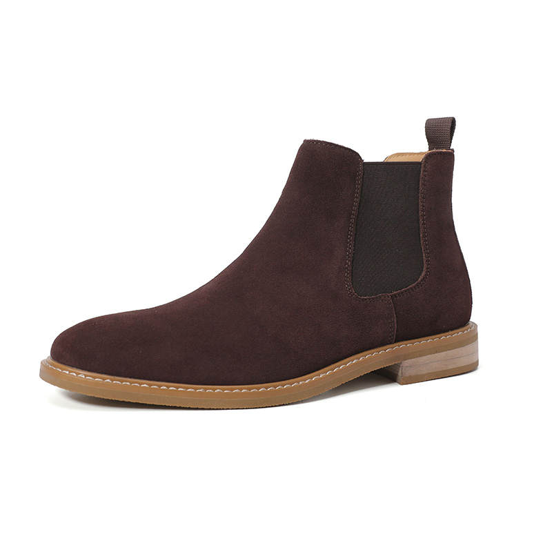 UHK UHK Chelsea Boots Men's Camel Brown