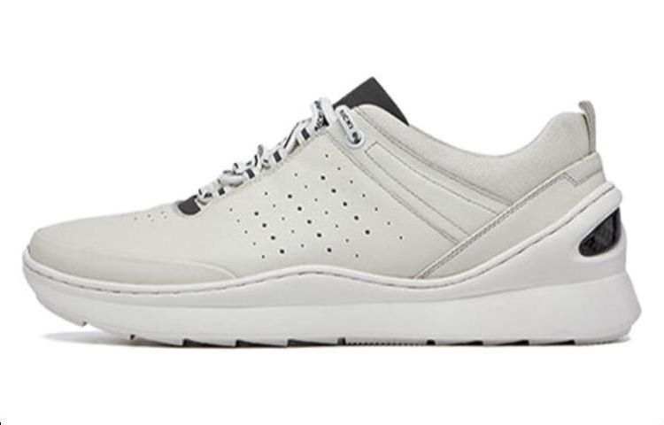 VICKI BROWN Leather Low top Casual Shoes Men's White