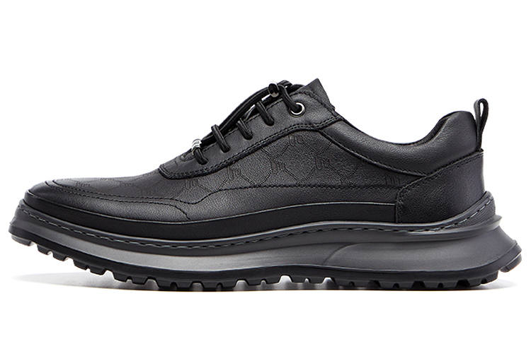 VICKI BROWN Men's Casual Shoes Men's Low Top Black/White