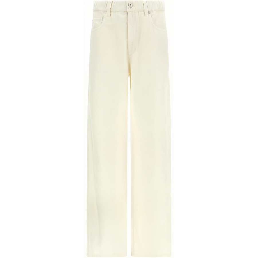 Brunello Cucinelli Garment-Dyed Contemporary Trousers