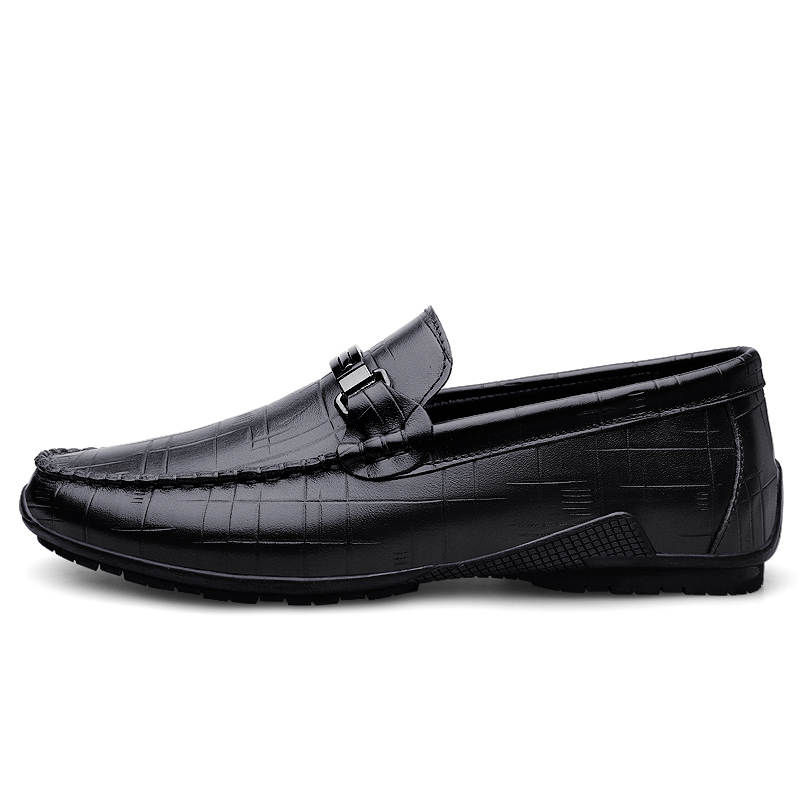 DUNNU Men's Casual Shoes Men's Low Top Brown