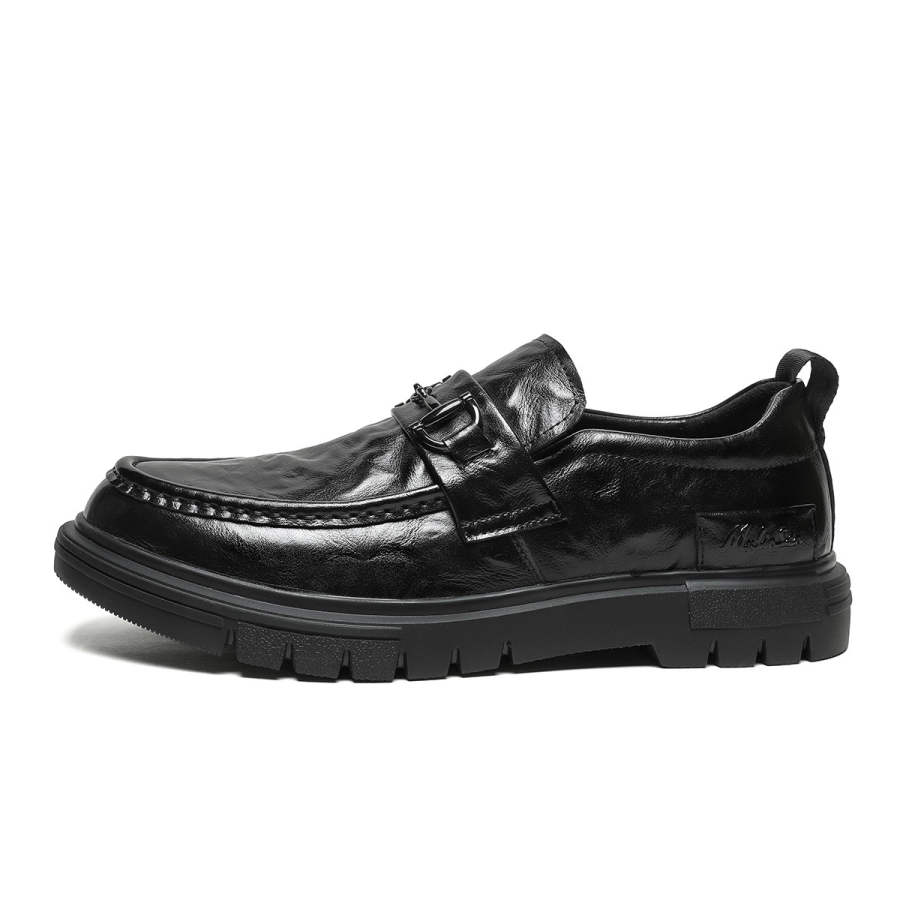 Mulinsen Men's Casual Shoes Men's Low Top Brown