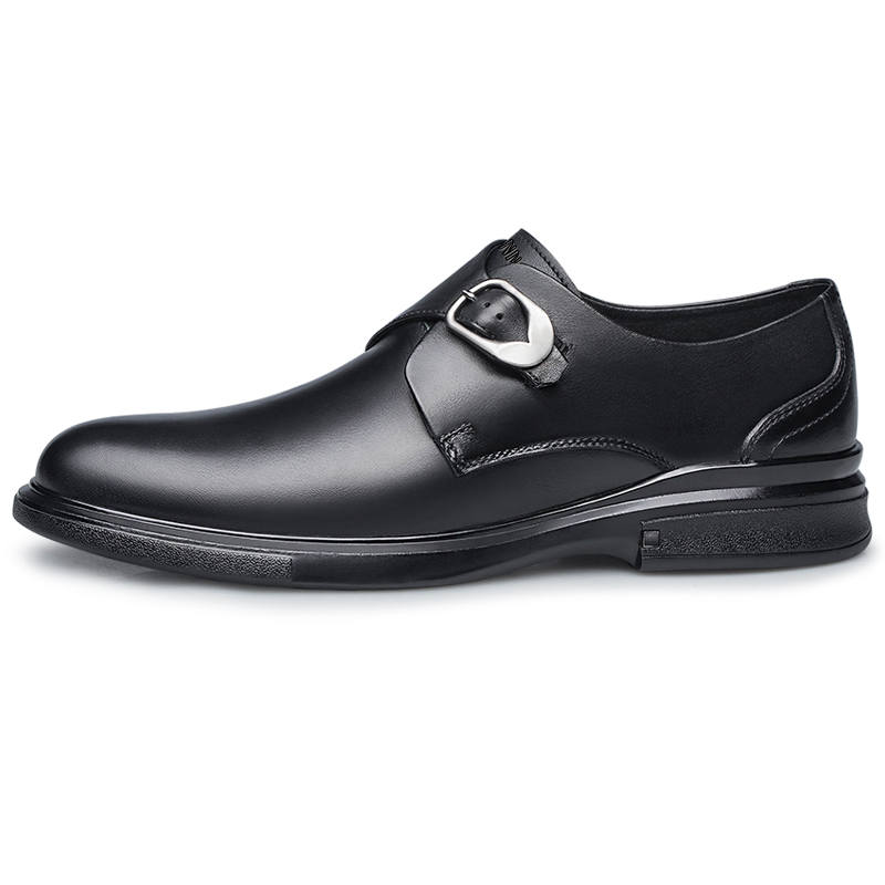 DUNNU Dress Shoes Men's Low Top Black