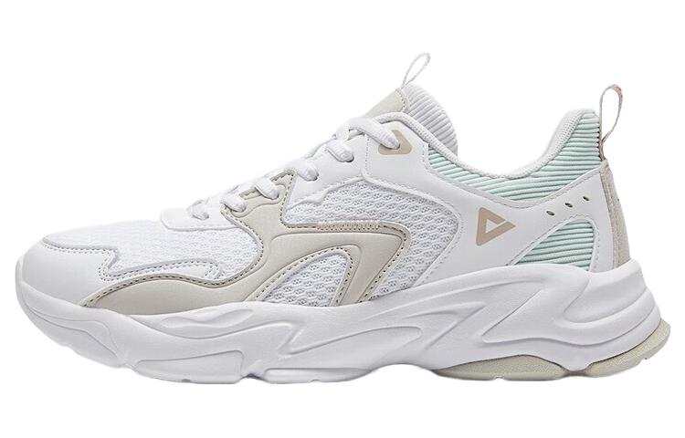 PEAK Abrasion Resistant Slip Resistant Abrasion Resistant Slip Resistant Low top Casual Shoes Women's White Pink