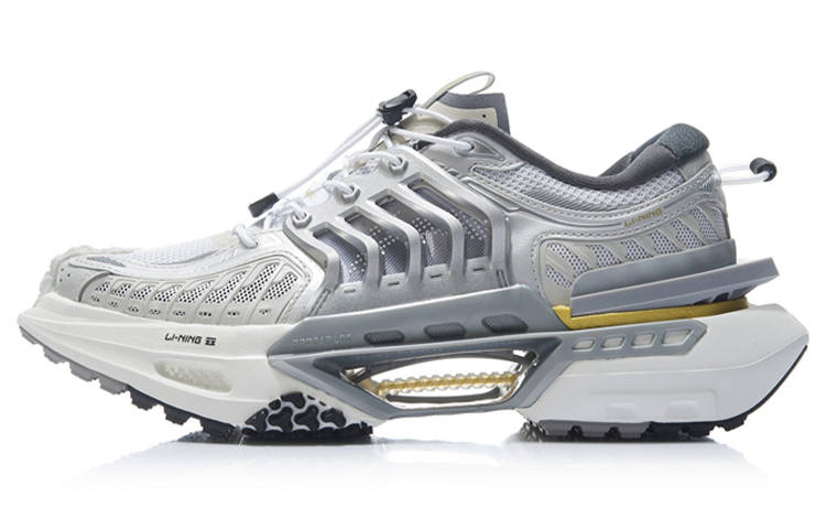 Li-Ning Li Ning Xuankong Casual Shoes Women's Low Top Gray/White