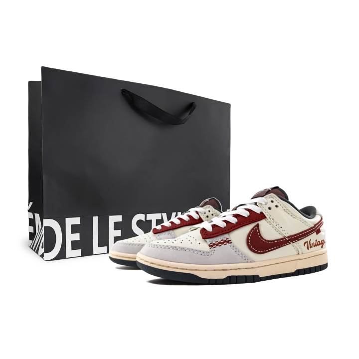 Nike Nike Dunk Low top Skateboard Shoes Men's White