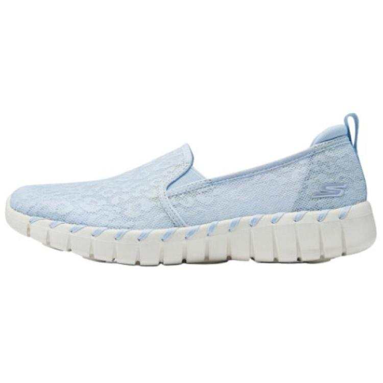 Skechers Go Walk Smart Breathable Lightweight Breathable And Lightweight Low top Casual Shoes Women's Blue