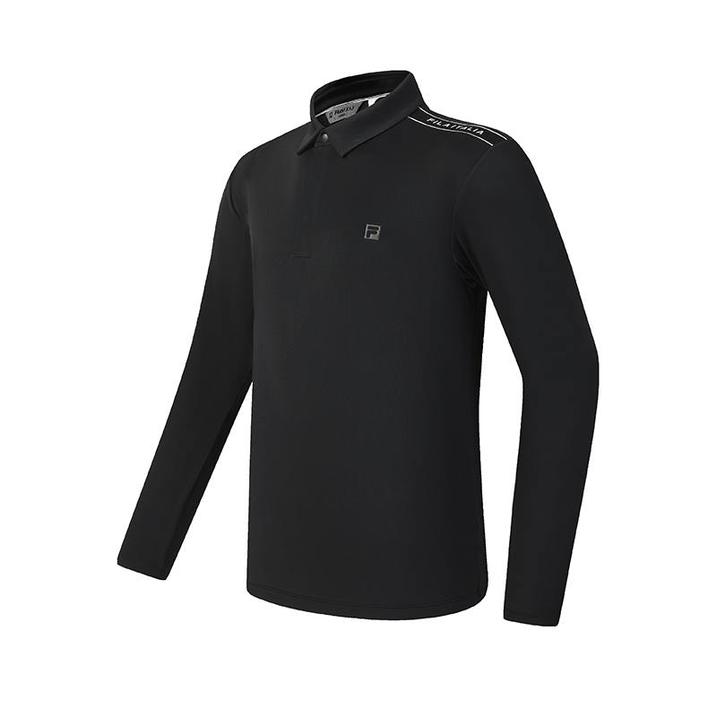 FILA Golf Polo Shirt Men's Pitch Black