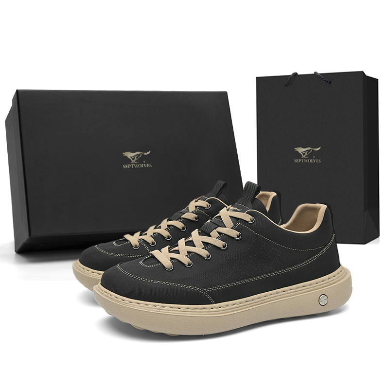 SEPTWOLVES SEPTWOLVES Fabric Low top Skateboard Shoes Men's