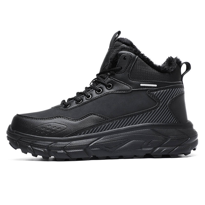 SENGUIBUCK SENGUIBUCK Synthetic Leather Short Snow Boots Men's
